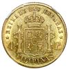 Image 2 : Philippines (under Spain), gold 4 pesos, Isabel II, 1863, NGC AU 55.