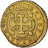 Image 2 : Seville, Spain, gold milled 8 escudos, Philip V, 1701 M, denomination VIII to right, dots flanking f