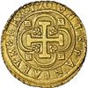 Image 2 : Seville, Spain, gold milled 8 escudos, Philip V, f1701 M, denomination VIII to right, dots flanking