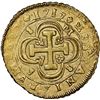 Image 2 : Seville, Spain, gold milled 8 escudos, Philip V, 1717 M, NGC AU 55, ex-J.O.B.