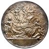 Image 2 : Chile, massive bronze medal, dated 1884 (made in 1885), Peace with Peru and Bolivia (after the War o