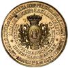 Image 2 : Cuba (under Spain), brass medal, Amadeo I, 1872, inauguration of the Burriel aqueduct at Matanzas, b