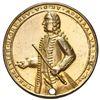 Image 1 : Great Britain, gilt copper alloy Admiral Vernon medal, Vernon / Porto Bello, 1739, ex-Adams (Plate),