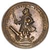 Image 1 : Great Britain, small copper alloy Admiral Vernon medal, Vernon and cannon / Porto Bello, 1739, ex-Ad