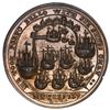 Image 2 : Great Britain, copper alloy Admiral Vernon medal, Vernon with cannon and ship / Porto Bello, 1739, e