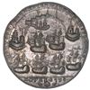 Image 2 : Great Britain, copper alloy Admiral Vernon medal, Vernon and Brown / Porto Bello, 1739, ex-Adams (Pl