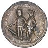 Image 1 : Great Britain, copper alloy Admiral Vernon medal, Vernon and Brown / Porto Bello, 1739, ex-Adams, ex