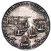 Image 2 : Great Britain, low-silver Admiral Vernon medal, Vernon with city and ships / Cartagena, 1741, ex-Ada