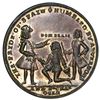 Image 1 : Great Britain, copper alloy Admiral Vernon medal, Vernon and Ogle with Lezo / Cartagena, 1741, ex-Ad