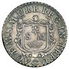 Image 2 : Peru, 4R-sized silver medal, 1754 date below large A, San Marcos Academy, PCGS AU55.