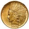 Image 1 : USA (Philadelphia mint), $10 Indian Head, with motto, 1908, NGC AU 58.