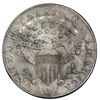 Image 2 : USA (Philadelphia Mint), Draped Bust silver dollar, 1798, large eagle, pointed nine, close date, fou