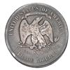 Image 2 : USA (San Francisco Mint), Seated Liberty silver trade dollar, 1877-S, crafted into a box dollar.