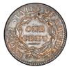 Image 2 : USA (Philadelphia mint), copper Coronet Head 1 cent, 1819/8, large date, NGC MS 62 BN.