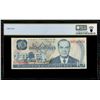 Image 2 : San Jose, Costa Rica, Banco Central, 10 colones, 2-10-1985, serial D37407924, full overprint offset 