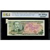 Image 1 : San Jose, Costa Rica, Banco Central, 5 colones, 8-5-1972, serial D8312151, cutting error with extra 