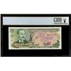 Image 2 : San Jose, Costa Rica, Banco Central, 5 colones, 4-10-1989, serial D58874937, full overprint offset e