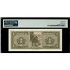 Image 2 : Guatemala, Banco de Guatemala, 1/2 quetzal, 13-1-1960, serial M2646050, PMG Choice UNC 64.