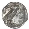 Image 2 : Attica, Athens, AR tetradrachm "owl," ca. 440-404 BC, NGC Ch AU, strike 5/5, surface 4/5.
