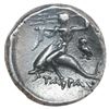 Image 2 : Calabria, Tarentum, AR didrachm, 281-240 BC, "boy on dolphin," ANACS VF 35.