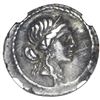 Image 1 : Roman Imperatorial, AR denarius, Julius Caesar, military mint traveling with Caesar in North Africa,