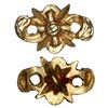 Image 1 : Ornate gold stud, 0.75 gram, ex-Atocha (1622).