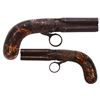 Image 1 : Belgian four-barrel pepperbox pistol, ca. 1830s-1840s.