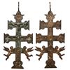 Image 1 : Spanish "cross caravaca" crucifix, 1700s.