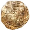 Image 1 : Seville, Spain, cob 8 escudos, Charles II, assayer M, NGC AU details / plugged.