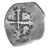 Image 2 : Mexico City, Mexico, cob 1/2 real, Philip IV (posthumous), assayer G, rare, ex-Gates.