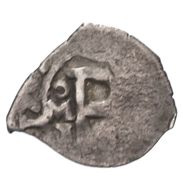 Mexico City, Mexico, cob 1/2 real, 1709 J, rare.