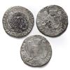 Image 2 : Lot of three Brabant, Spanish Netherlands (Antwerp Mint), portrait ducatoons of Philip IV: 1654, 165