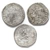 Image 1 : Lot of three Westfriesland, United Netherlands, "rider" ducatoons: 1659, 1661, and 1664.