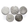 Image 2 : Lot of five United Netherlands, "rider" ducatoons, some mints and/or dates visible.