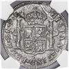 Image 2 : Mexico City, Mexico, bust 2 reales, Charles III, 1783 FF, NGC genuine / El Cazador.