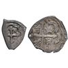 Image 2 : Lot of two Mexico City, Mexico, small cobs: one 2R Philip IV assayer D and one 1/2R Philip V assayer