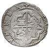 Image 2 : Lima, Peru, cob 1 real, Philip II, assayer Diego de la Torre, *-P to left, oD-I to right.