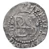 Image 1 : Lima, Peru, cob 1/2 real, Philip II, assayer Diego de la Torre, dot-D to left, * to right, ex-Stalla