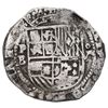 Image 1 : Potosi, Bolivia, cob 8 reales, Philip II, assayer B (5th period).