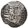 Image 1 : Potosi, Bolivia, cob 8 reales, Philip II, assayer B (5th period), borders of x's.