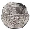 Image 1 : Potosi, Bolivia, cob 8 reales, Philip III, assayer R (curved-leg).