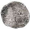 Image 2 : Potosi, Bolivia, cob 8 reales, Philip III, assayer R (curved leg).