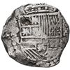 Image 1 : Potosi, Bolivia, cob 8 reales, Philip III, assayer R (curved leg).