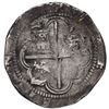 Image 2 : Potosi, Bolivia, cob 4 reales, Philip II, assayer B/L (1st period).