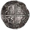 Image 2 : Potosi, Bolivia, cob 4 reales, Philip II, assayer B (2nd period).