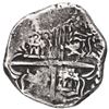 Image 2 : Potosi, Bolivia, cob 4 reales, Philip III, assayer R (curved leg).