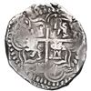 Image 2 : Potosi, Bolivia, cob 4 reales, Philip III, assayer R (curved leg).