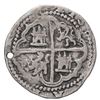 Image 2 : Potosi, Bolivia, cob 1 real, Philip II, assayer R below mintmark P to right, ex-Stallard.