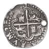 Image 2 : Potosi, Bolivia, cob 1 real, Philip II, assayer B/L (1st period) below mintmark P to left, ex-Stalla