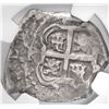 Image 2 : Potosi, Bolivia, cob 2 reales, 1733 E, NGC XF 45.